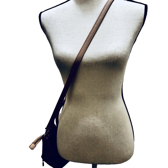 Nine West Tan Beige Crossbody Purse Handbag - Picture 4 of 16